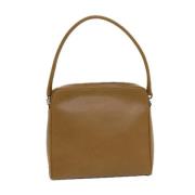 Prada Vintage Pre-owned Laeder axelremsvskor Brown, Dam