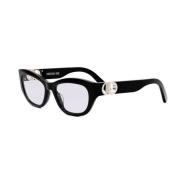 Dior Eleganta solglasögon för modeentusiaster Black, Unisex