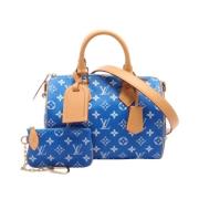 Louis Vuitton Vintage Pre-owned Canvas louis-vuitton-vskor Blue, Dam