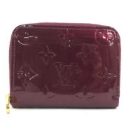 Louis Vuitton Vintage Pre-owned Laeder plnbcker Red, Dam