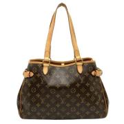 Louis Vuitton Vintage Pre-owned Canvas totevskor Brown, Dam