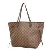 Louis Vuitton Vintage Pre-owned Tyg louis-vuitton-vskor Brown, Dam