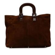 Fendi Vintage Pre-owned Laeder fendi-vskor Brown, Dam