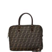 Fendi Vintage Pre-owned Canvas fendi-vskor Brown, Dam