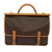 Louis Vuitton Vintage Pre-owned Canvas resvskor Brown, Dam