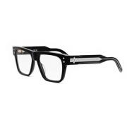 Dior Elegant Diamant Solglasögon Black, Unisex