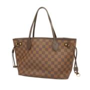 Louis Vuitton Vintage Pre-owned Tyg louis-vuitton-vskor Brown, Dam