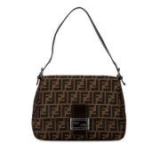 Fendi Vintage Pre-owned Canvas fendi-vskor Brown, Dam