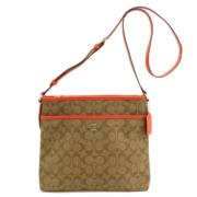 Coach Pre-owned Pre-owned Canvas crossbodyvskor Brown, Dam