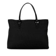 Fendi Vintage Pre-owned Canvas totevskor Black, Dam