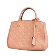 Louis Vuitton Vintage Pre-owned Tyg louis-vuitton-vskor Pink, Dam