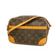 Louis Vuitton Vintage Pre-owned Tyg louis-vuitton-vskor Brown, Dam