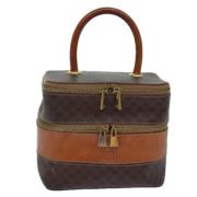 Celine Vintage Pre-owned Canvas celine-vskor Brown, Dam