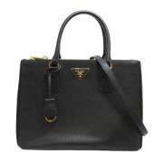 Prada Vintage Pre-owned Laeder prada-vskor Black, Dam