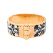 Hermès Vintage Pre-owned Metall armband Yellow, Dam