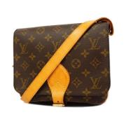 Louis Vuitton Vintage Pre-owned Tyg louis-vuitton-vskor Brown, Dam