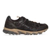 Asics Svarta Sneakers för Modern Man Black, Herr