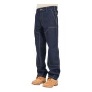 Dickies Blå Cargo Jeans Madison Double Knee Blue, Herr