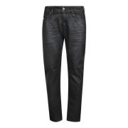 Diesel Vintage Slim Fit Denim Jeans Black, Herr