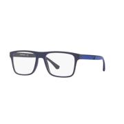 Emporio Armani Stiliga solglasögon för modeentusiaster Blue, Unisex