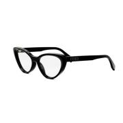 Fendi Stiliga Glasögon för Modeintresserade Black, Unisex