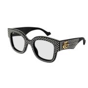 Gucci Stiliga solglasögon för varje look Black, Unisex