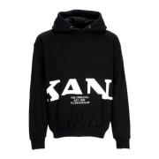 Karl Kani Retro Os Hoodie Svart Black, Herr