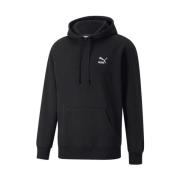 PUMA Klassisk Svart Hoodie för Män Black, Herr