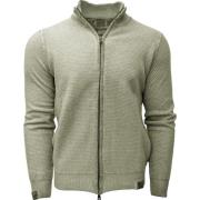 Bob Grön Cashmere Touch Cardigan Green, Herr