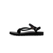 Teva Slimmad Svart Dammsandal Black, Dam