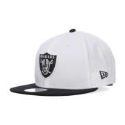 New Era Las Vegas Raiders Vit Platt Skärm Keps White, Herr