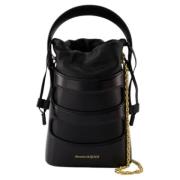 Alexander McQueen Laeder axelremsvskor Black, Dam