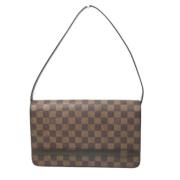 Louis Vuitton Vintage Pre-owned Tyg louis-vuitton-vskor Brown, Dam