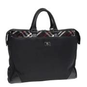 Burberry Vintage Pre-owned Nylon handvskor Black, Dam