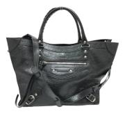 Balenciaga Vintage Pre-owned Laeder balenciaga-vskor Black, Dam