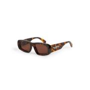 Off White Stiliga Austin Solglasögon Brown, Unisex