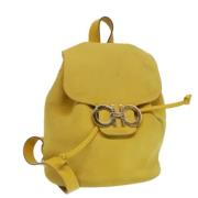 Salvatore Ferragamo Pre-owned Pre-owned Mocka ryggsckar Yellow, Dam