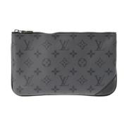 Louis Vuitton Vintage Pre-owned Tyg louis-vuitton-vskor Black, Dam