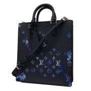 Louis Vuitton Vintage Pre-owned Tyg louis-vuitton-vskor Blue, Herr