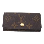 Louis Vuitton Vintage Pre-owned Canvas nyckelhllare Brown, Dam