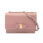 Salvatore Ferragamo Pre-owned Pre-owned Laeder axelremsvskor Pink, Dam