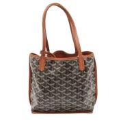 Goyard Vintage Pre-owned Laeder totevskor Brown, Dam