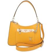 Louis Vuitton Vintage Pre-owned Laeder louis-vuitton-vskor Yellow, Dam