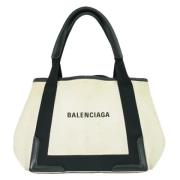 Balenciaga Vintage Pre-owned Canvas balenciaga-vskor White, Dam