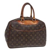 Louis Vuitton Vintage Pre-owned Canvas handvskor Brown, Dam