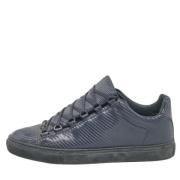 Balenciaga Vintage Pre-owned Laeder sneakers Blue, Herr