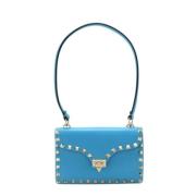 Valentino Vintage Pre-owned Laeder axelremsvskor Blue, Dam