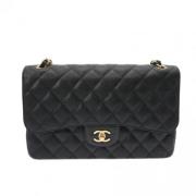 Chanel Vintage Pre-owned Laeder chanel-vskor Black, Dam