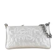 Chanel Vintage Pre-owned Laeder handvskor Gray, Dam