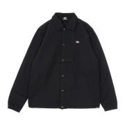 Dickies Svart Coach Jacka Oakport Stil Black, Herr